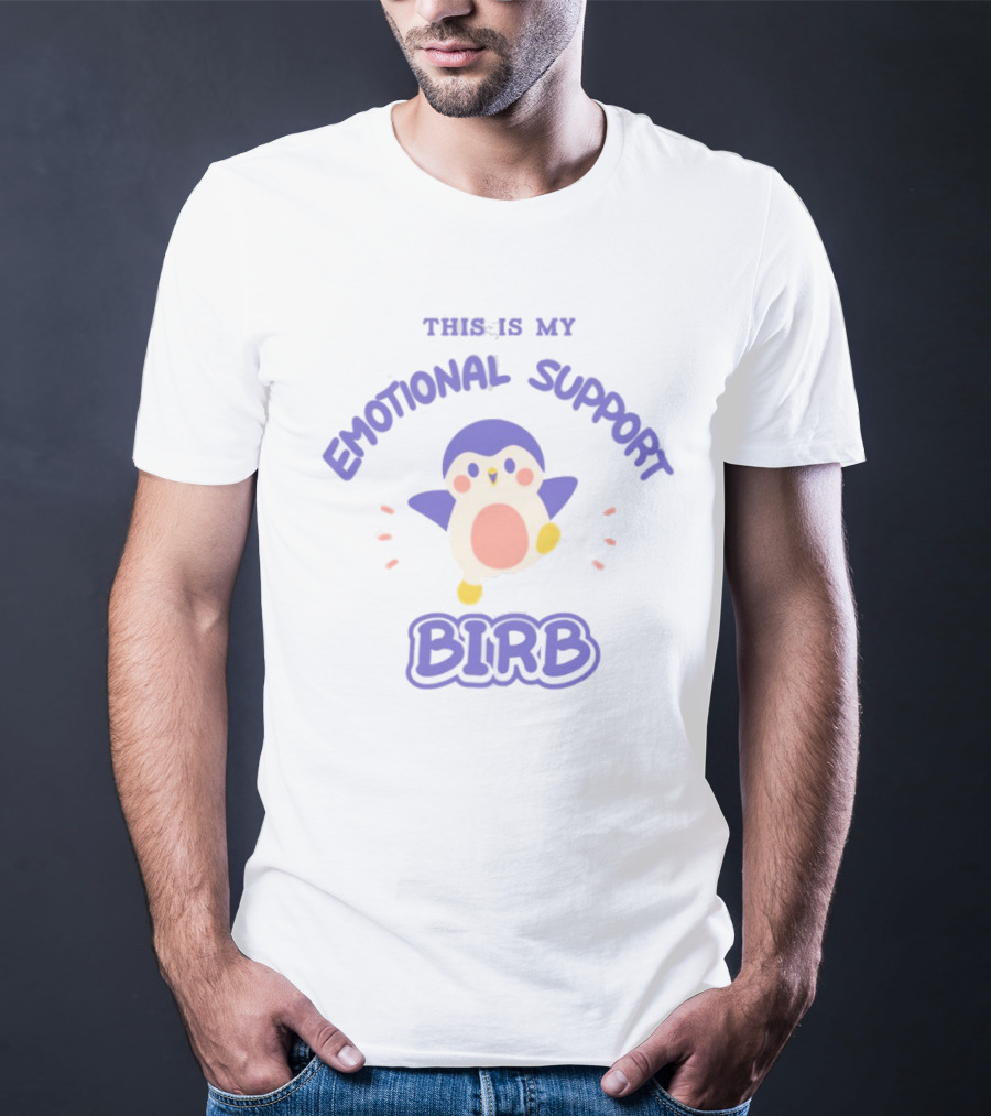 This Is My Emotional Support Birb T-Shirt