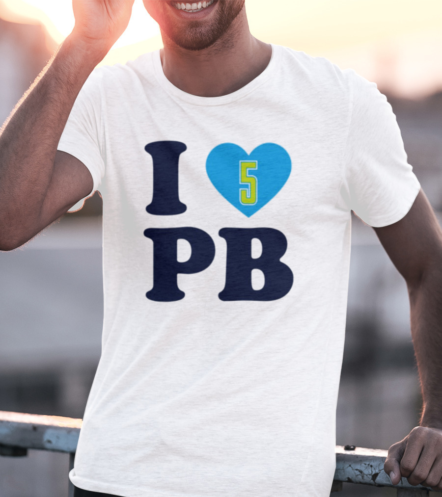 Azzi Fudd I Love 5 Heart Pb Paige Bueckers T-Shirt