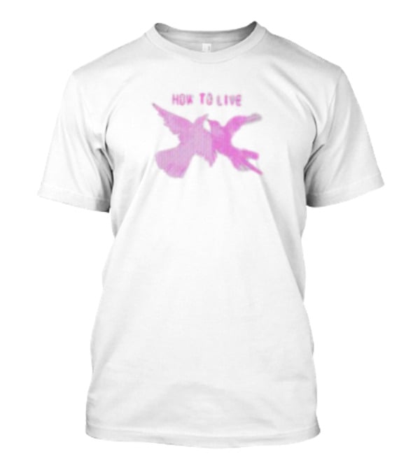 Del Water Gap How To Live Pink Doves T-Shirt