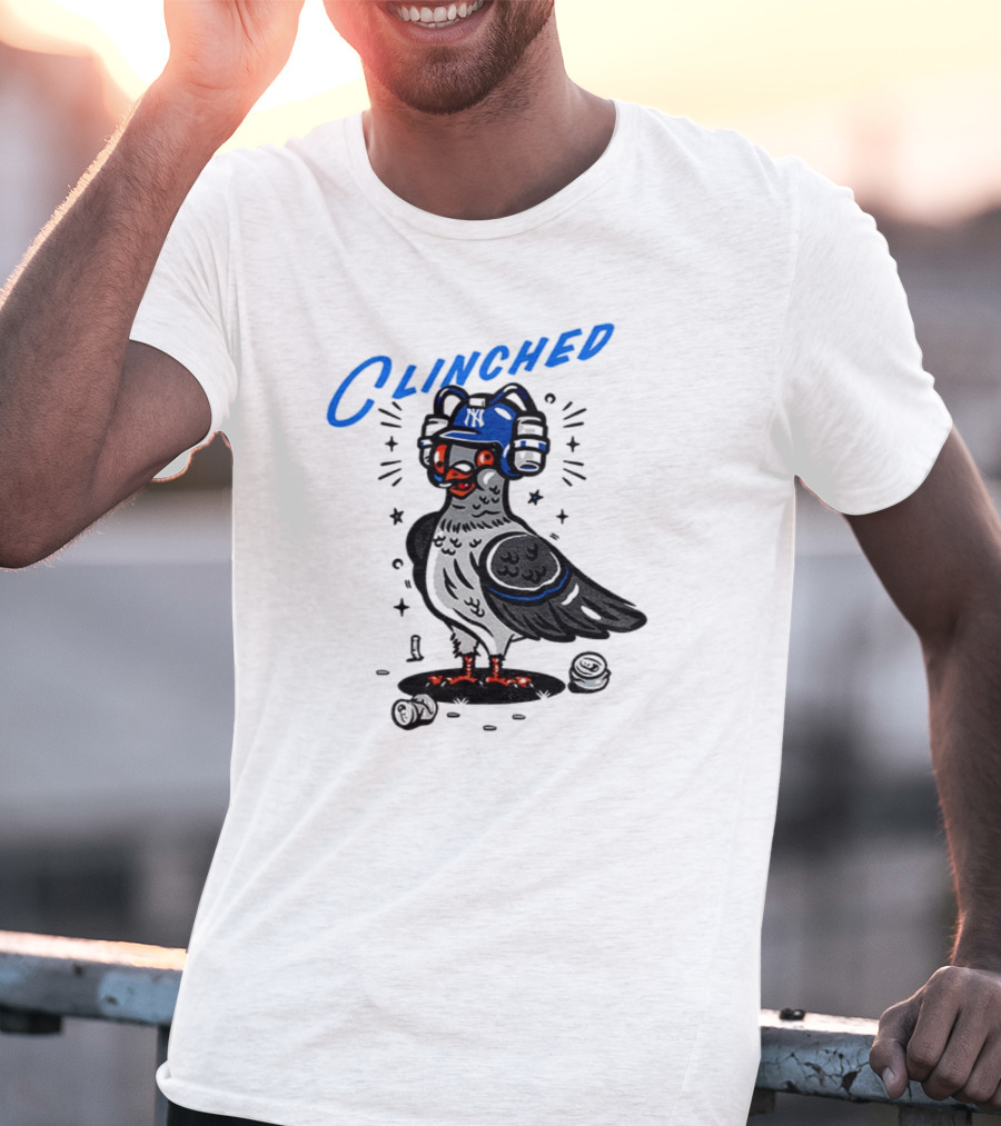 Dove Clinched New York Yankees MLB Baseball 2025 T-Shirt