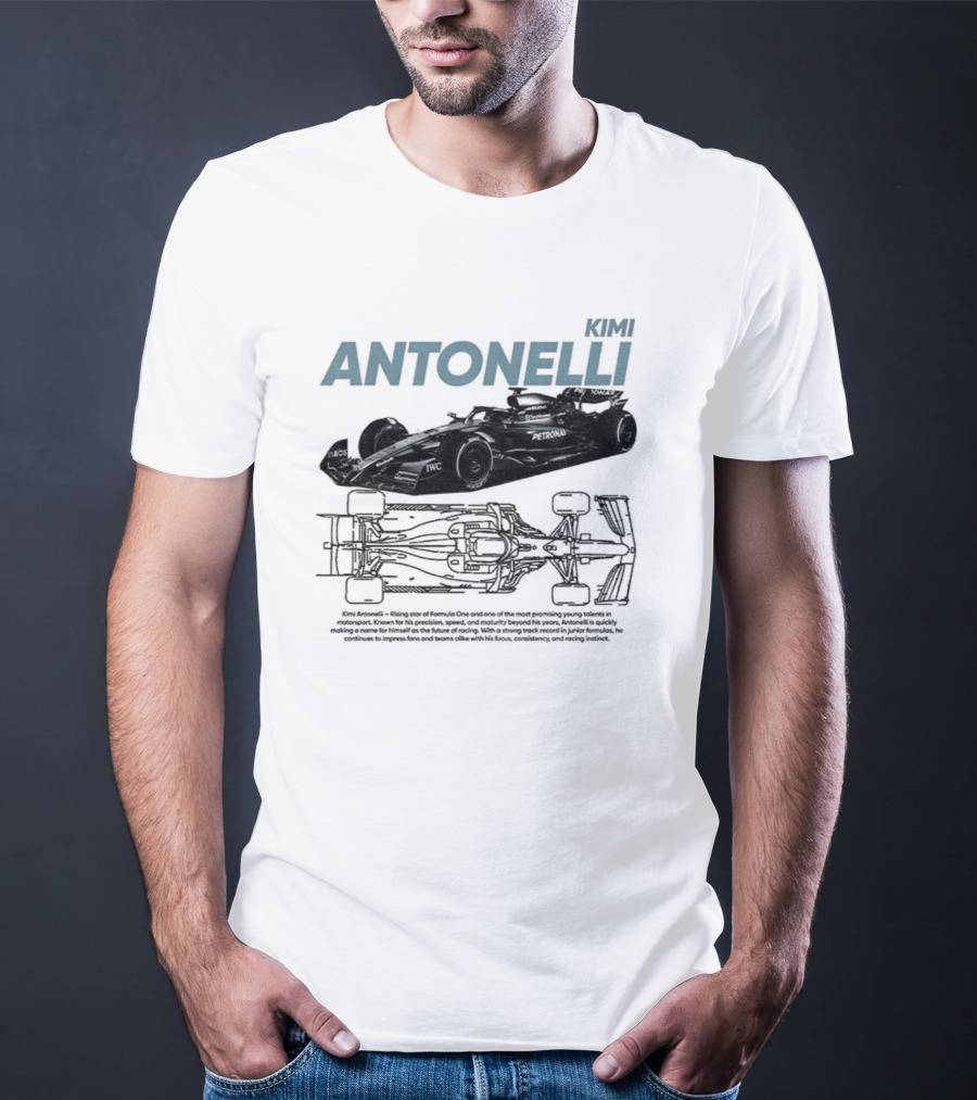 Kimi Antonelli Motorsport Fan Rising Star Formula One Racing Enthusiast T-Shirt