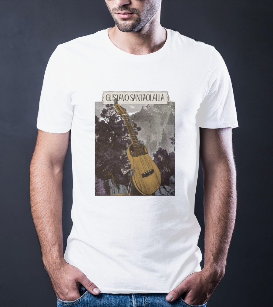 Gustavo Santaolalla Guitar Tour 2025 Artwork T-Shirt
