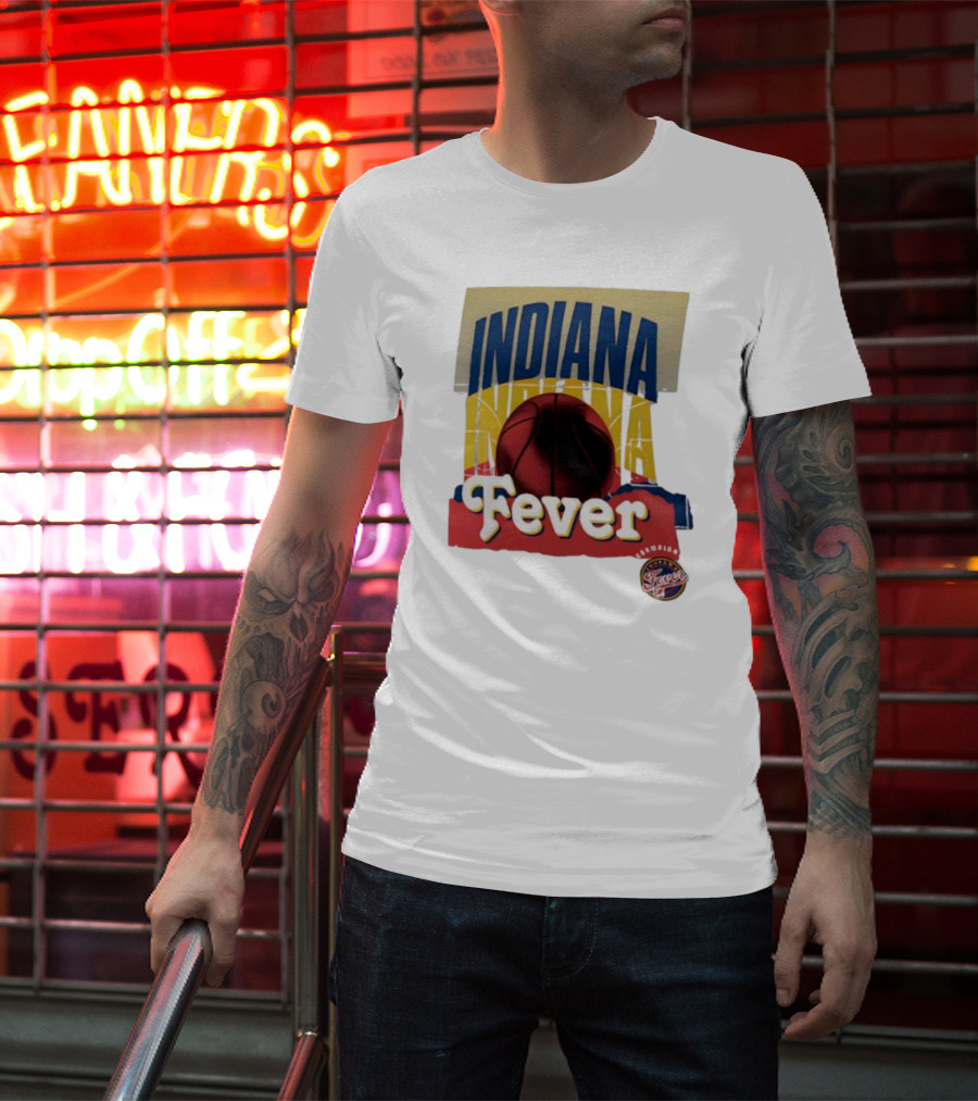 Indiana Fever Basketball 2025 WNBA Playoffs Power Forward Fever Edition T-Shirt