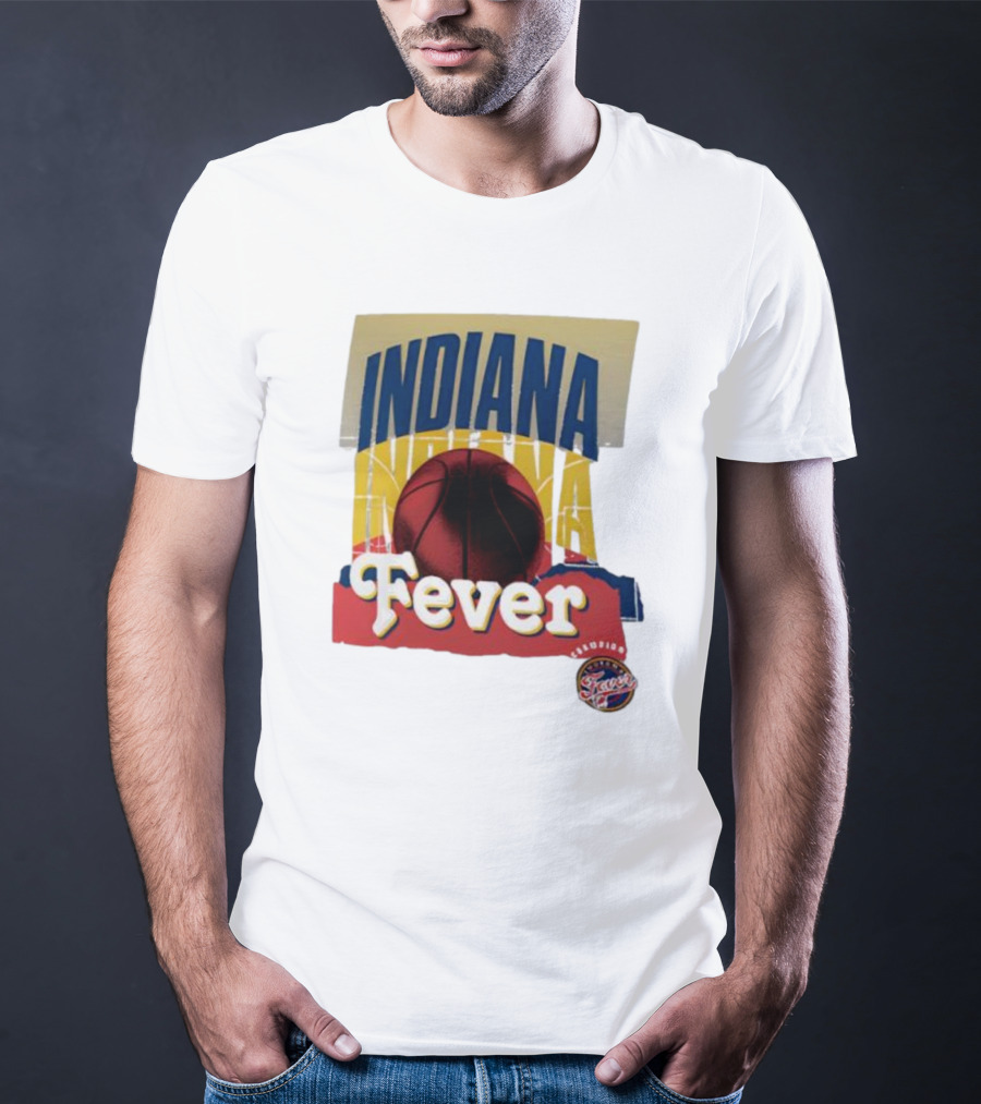 Indiana Fever Basketball 2025 WNBA Playoffs Power Forward Fever Edition T-Shirt
