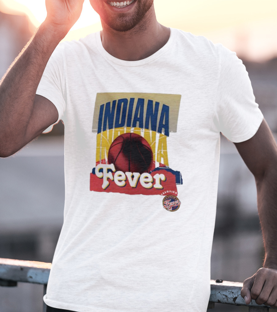Indiana Fever Basketball 2025 WNBA Playoffs Power Forward Fever Edition T-Shirt
