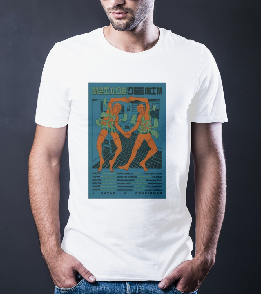 Metade De Mim October 2025 São Paulo Curitiba Tour Dates T-Shirt