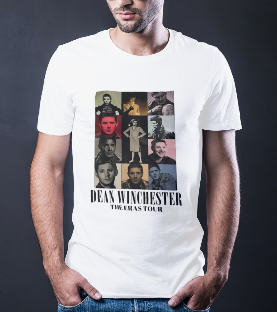 Dean Winchester The Eras Tour Supernatural TV Show T-Shirt