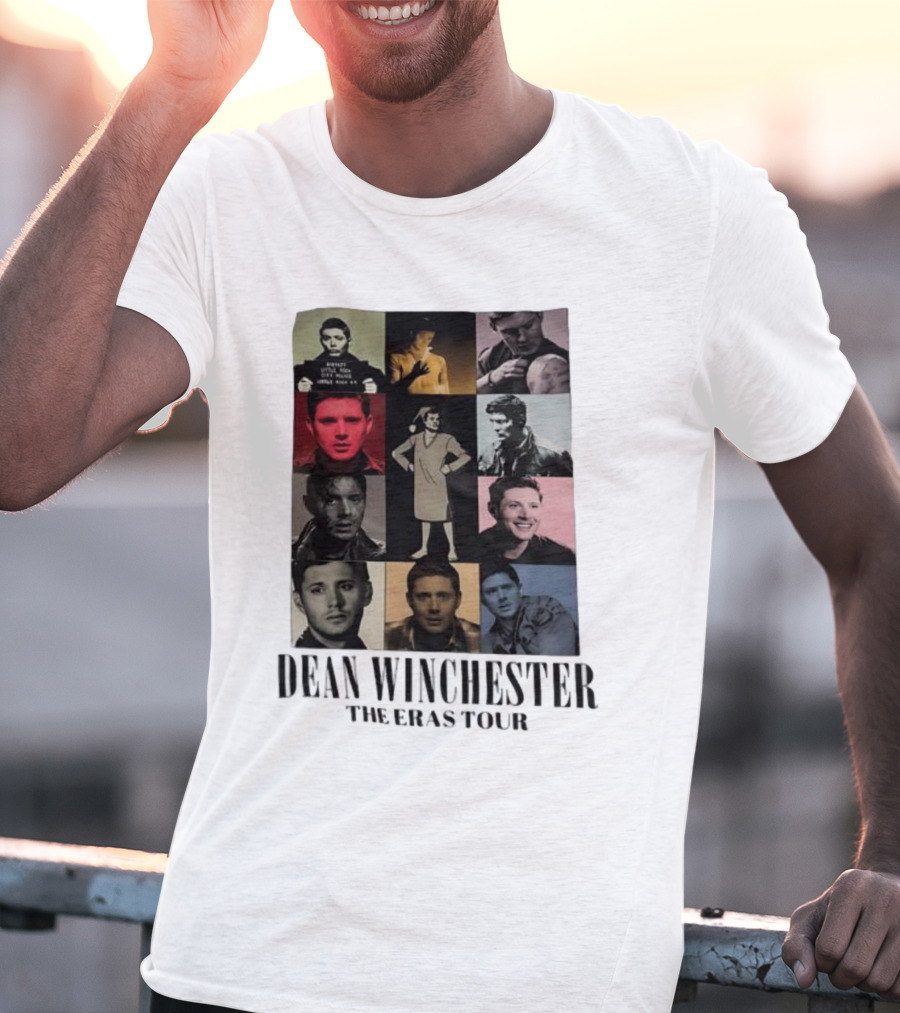 Dean Winchester The Eras Tour Supernatural TV Show T-Shirt