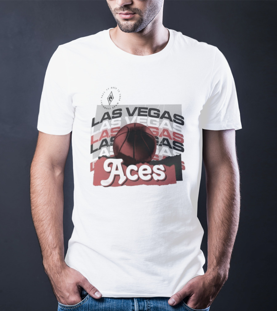 Las Vegas Aces Basketball 2025 WNBA Playoffs Power Forward Team Spirit T-Shirt