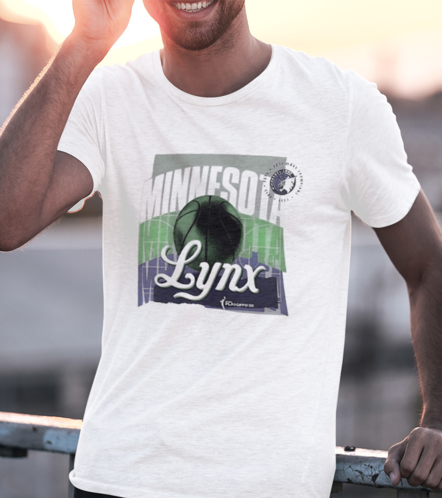 Minnesota Lynx Playoffs 2025 Power Forward WNBA T-Shirt