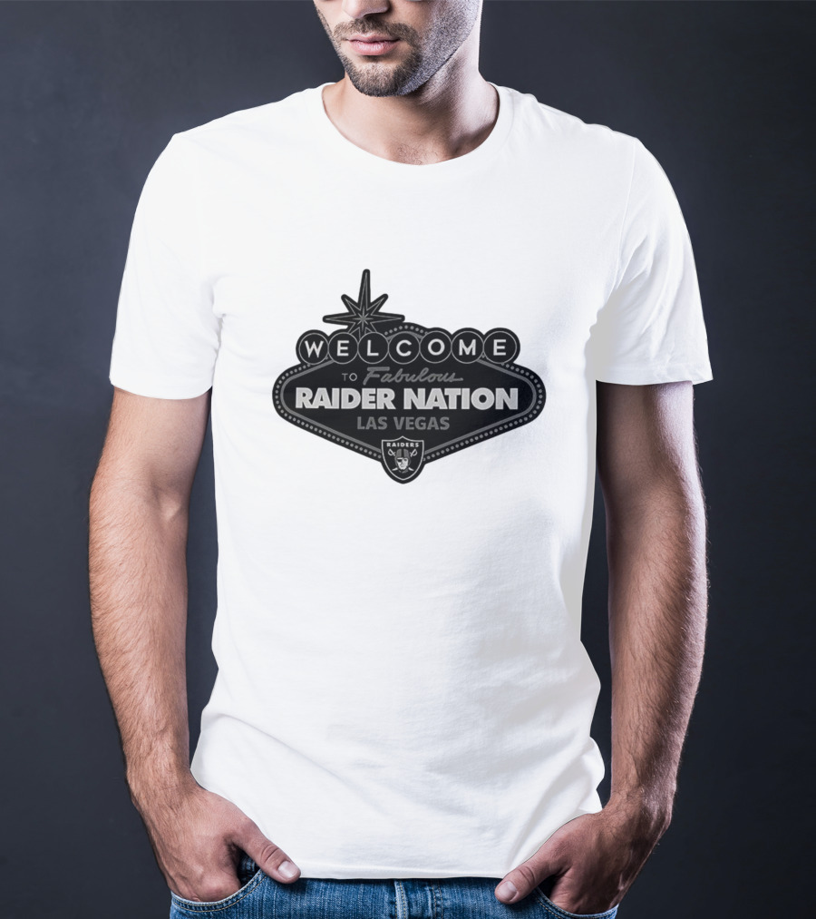 Welcome To Fabulous Raider Nation Las Vegas Raiders NFL Retro T-Shirt