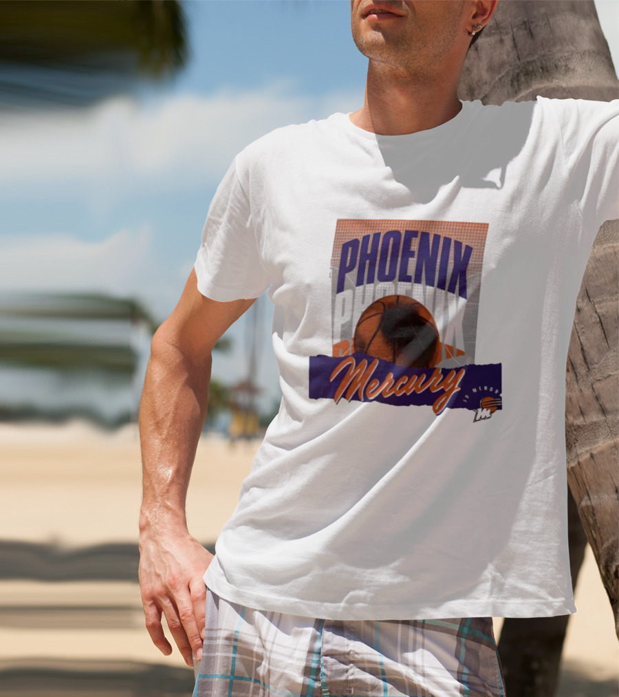 Phoenix Mercury Basketball 2025 WNBA Playoffs Power Forward T-Shirt