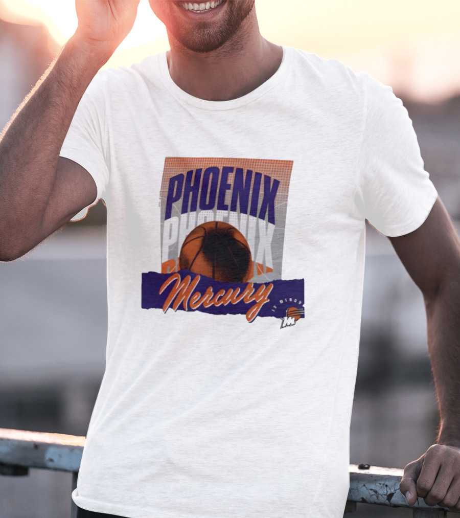 Phoenix Mercury Basketball 2025 WNBA Playoffs Power Forward T-Shirt