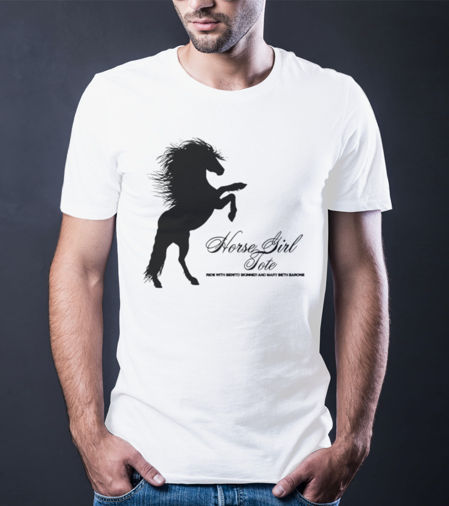 Ride Horse Cowgirl Country Girls Love Cowboys T-Shirt