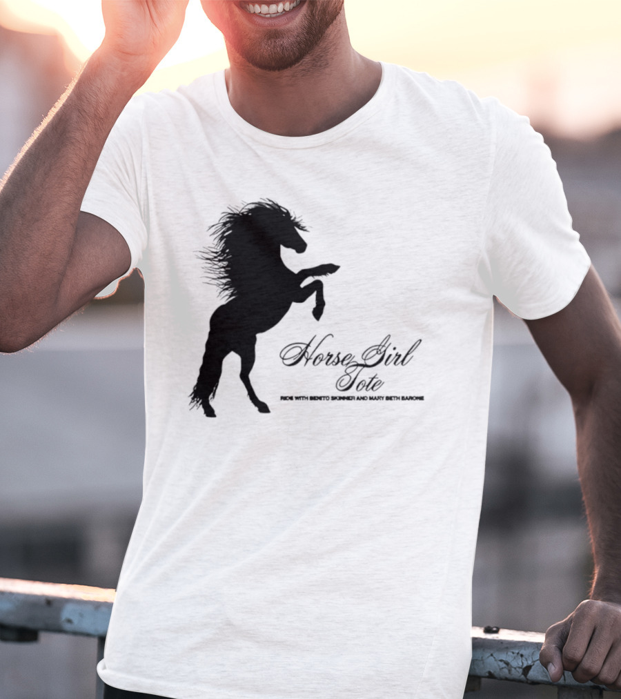 Ride Horse Cowgirl Country Girls Love Cowboys T-Shirt