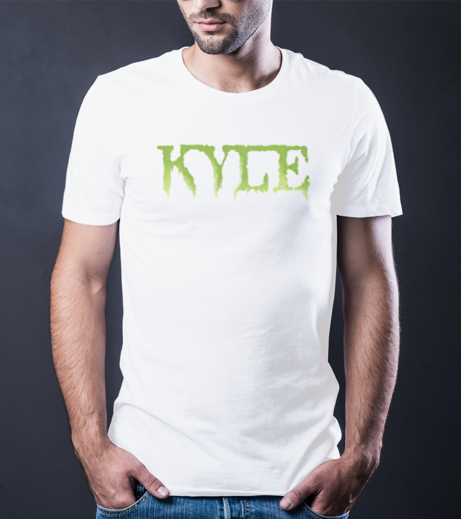 Send It Kyle Bold Green Typography T-Shirt