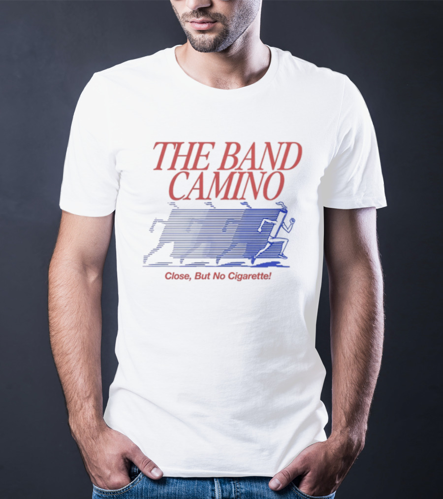 The Band Camino Close But No Cigarette Running Figures T-Shirt