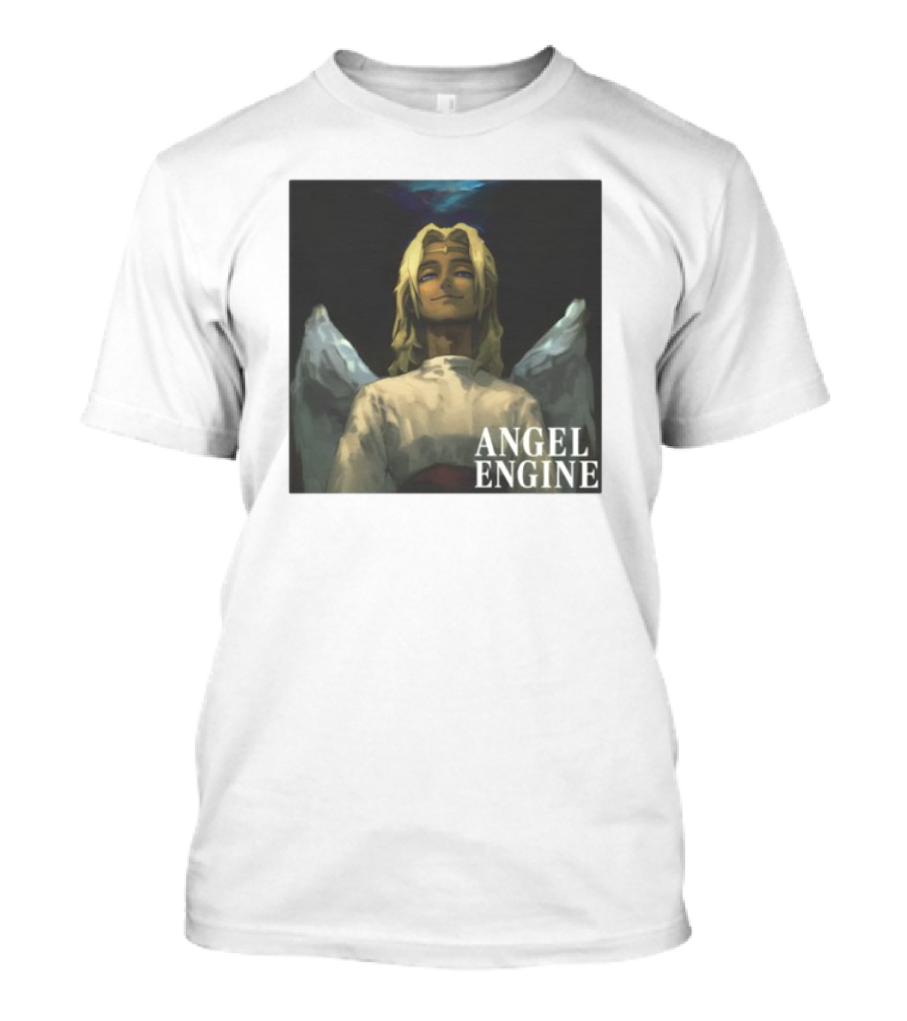 Angel Engine Uriel Angelic Wings Character T-Shirt