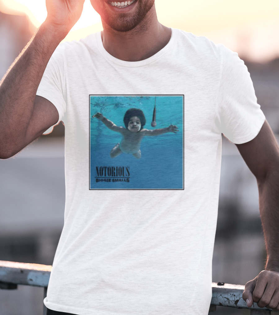 Eggs Tyrone Notorious Biggie Smalls Baby Swimming Microphone T-Shirt