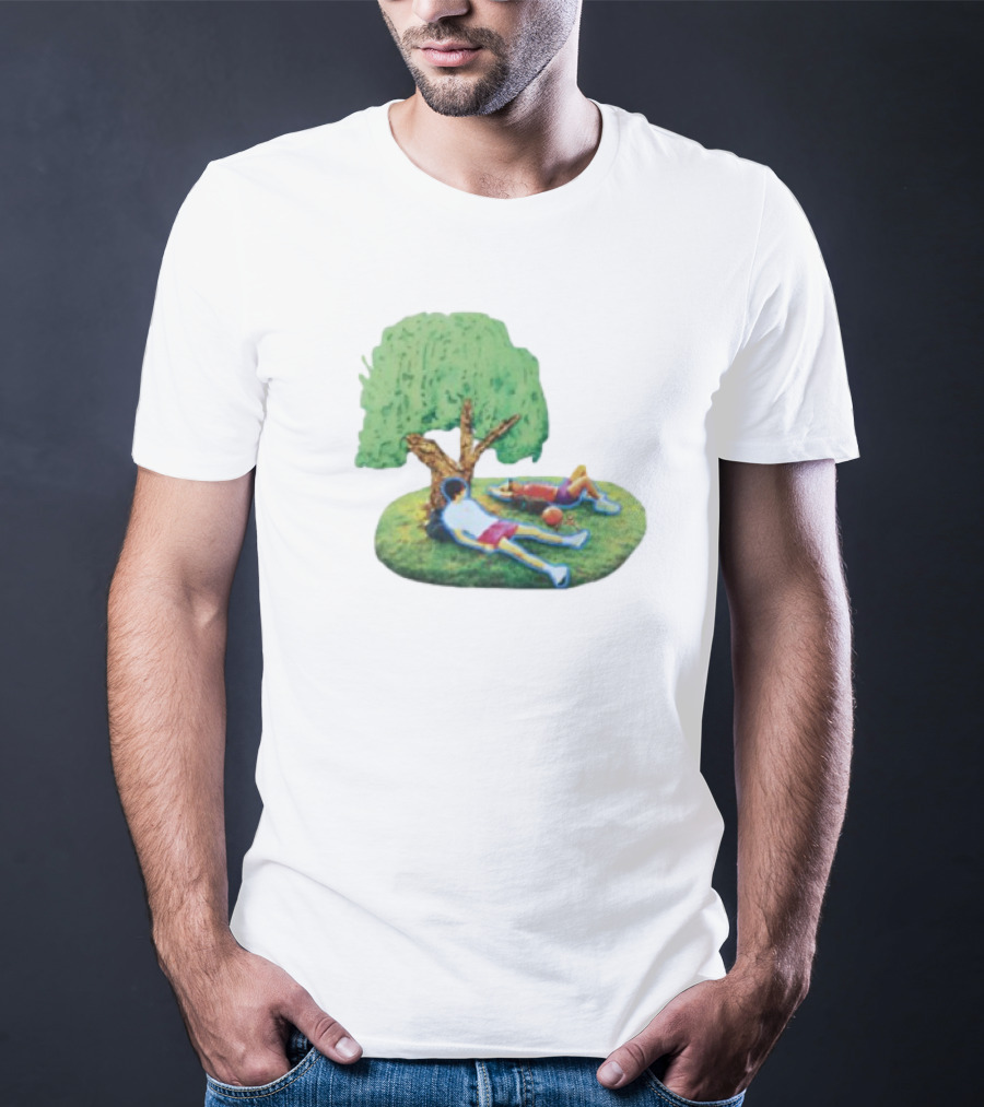 Slushynoobz Tree Relaxing Under Summer Shade With Friends T-Shirt