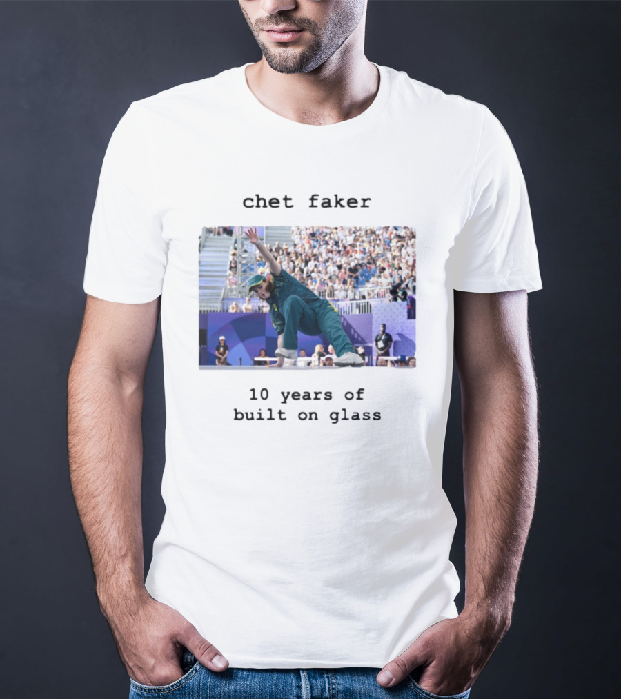 Chet Faker 10 Years Of Built On Glass Breakdancer Performance Event T-Shirt
