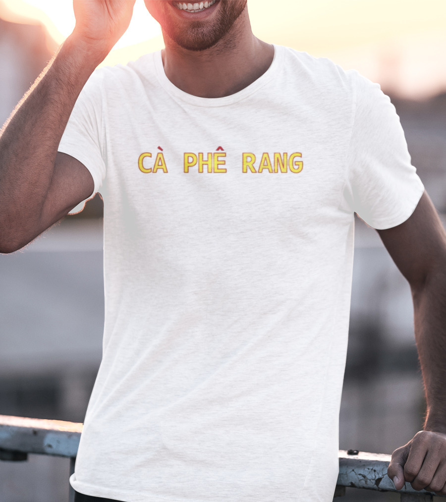 MattyMatheson Cà Phê Rang Bold Vietnamese Coffee Roasting Style T-Shirt