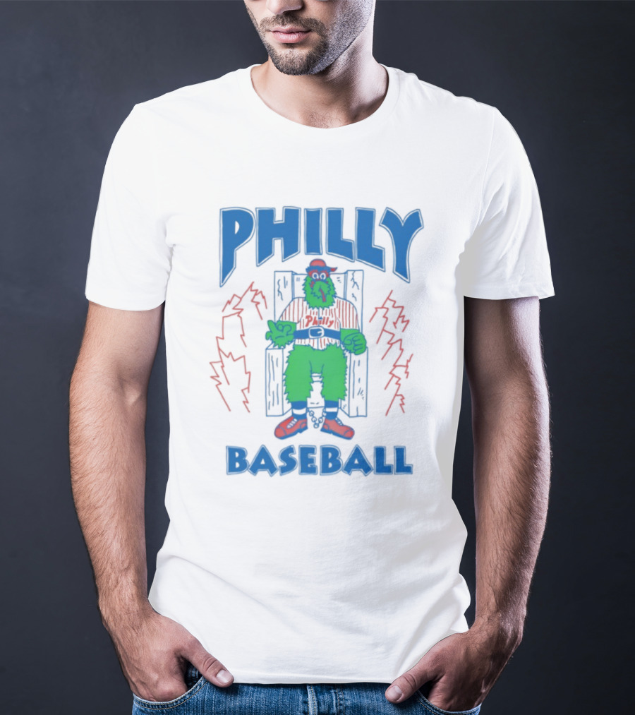 Philly Baseball You Judge From The Shore Never Sunk Into The Deep Where I Dwell T-Shirt