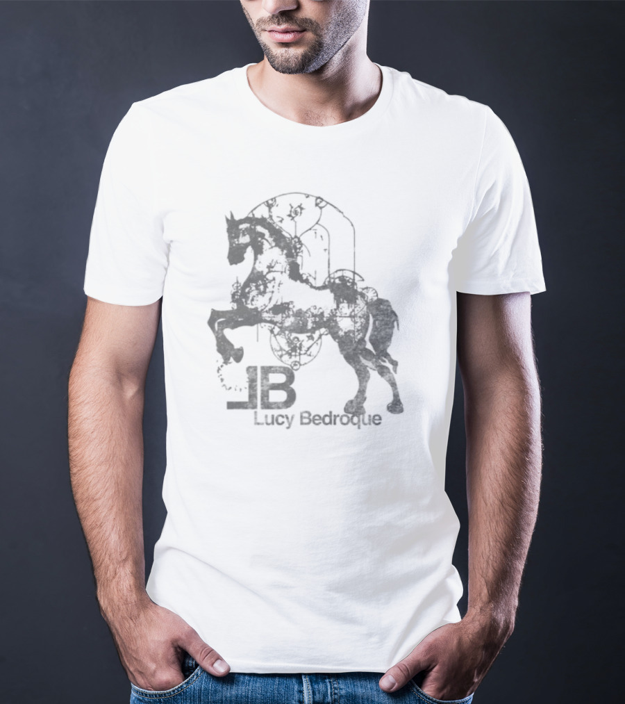 Lucy Bedroque Unmusique Horse And Carriage Motif T-Shirt