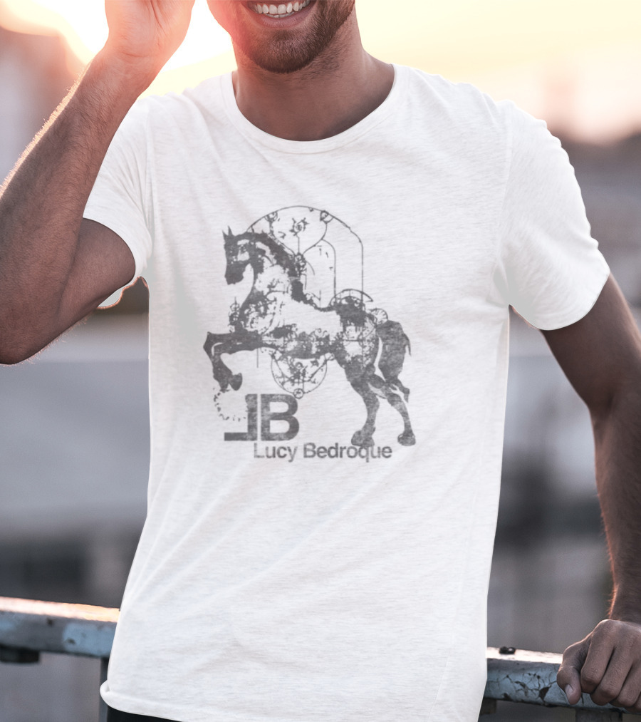 Lucy Bedroque Unmusique Horse And Carriage Motif T-Shirt