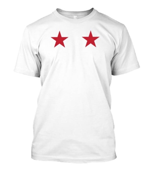 Renee Rapp Mad Star Bold Red Stars T-Shirt
