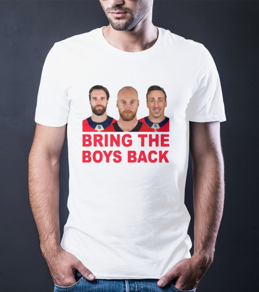 Bring The Boys Back Hockey Players Team Reunion Sports Fans T-Shirt