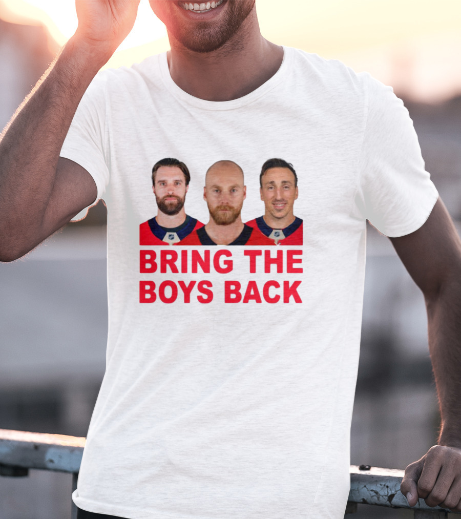 Bring The Boys Back Hockey Players Team Reunion Sports Fans T-Shirt