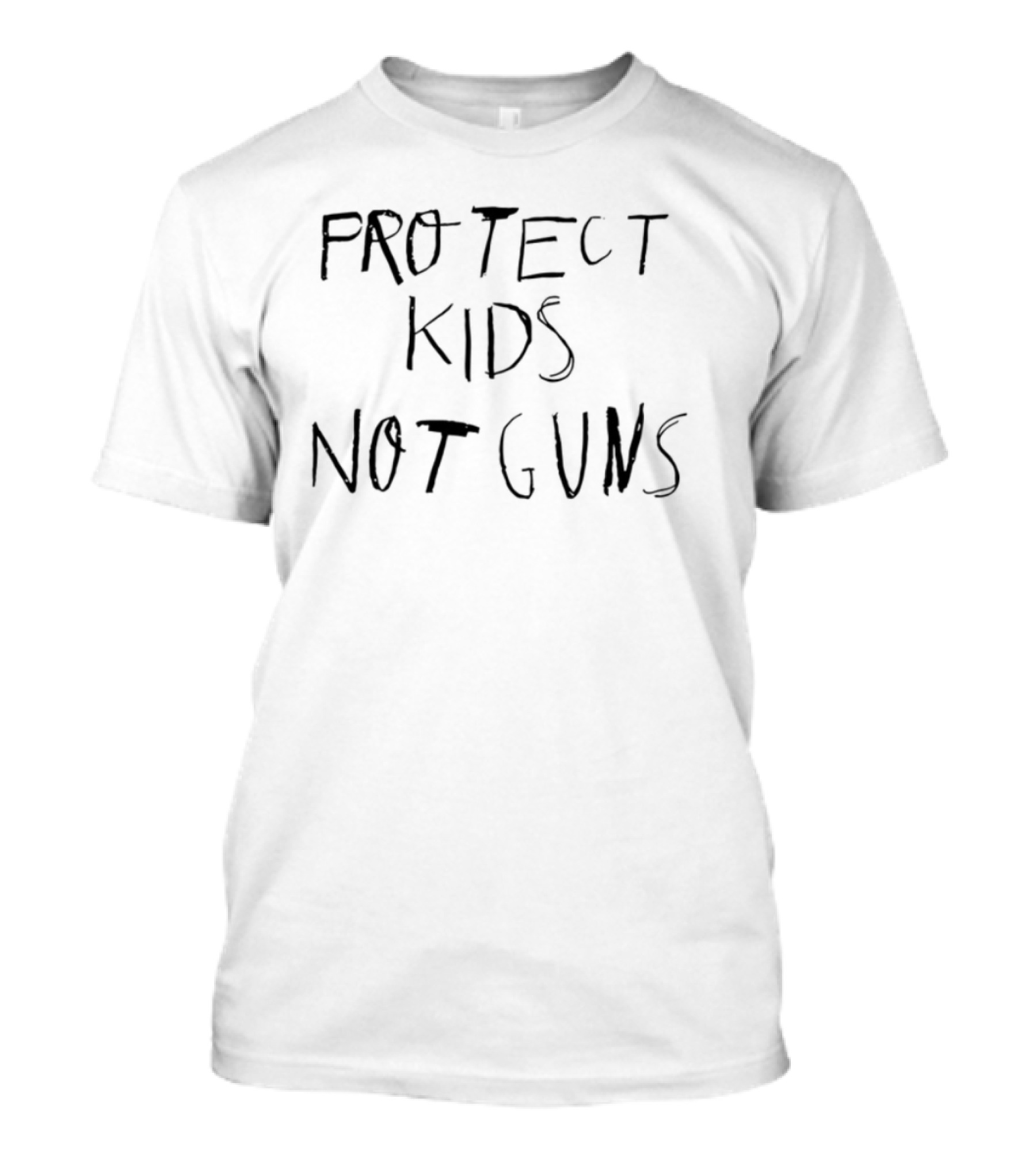 Giannis Antetokounmpo Protect Kids Not Guns Message T-Shirt
