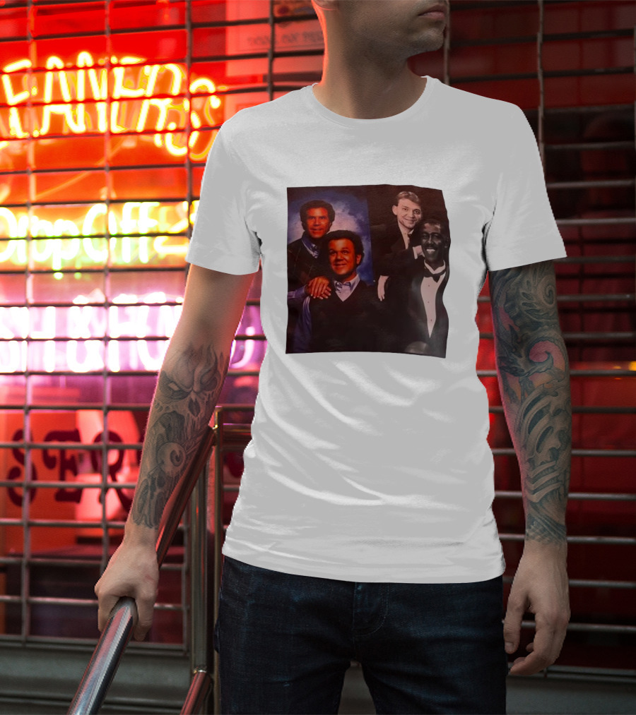 Brennan Dale School Picture Step Brothers Inspired Collage T-Shirt