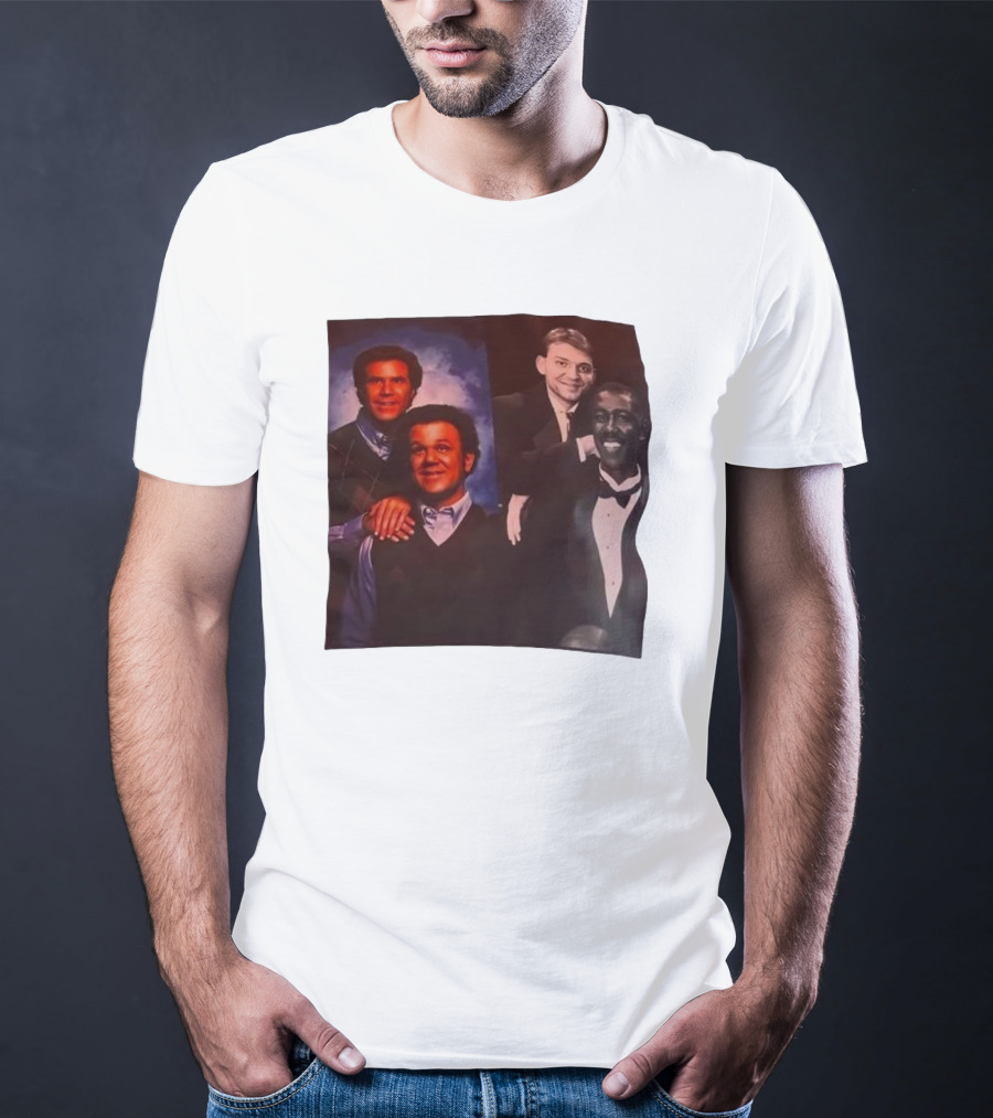 Brennan Dale School Picture Step Brothers Inspired Collage T-Shirt