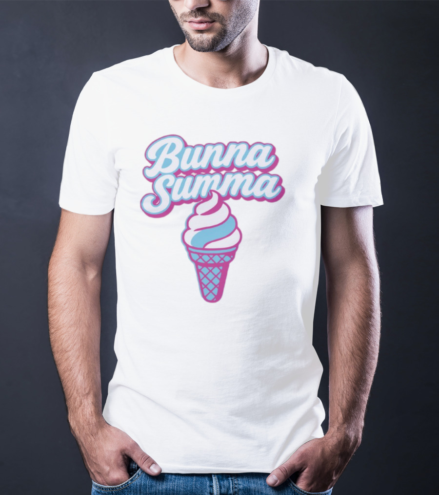Bunna Summa Ice Cream Cone T-Shirt