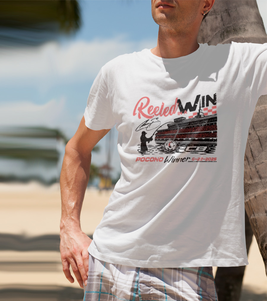 Chase Briscoe Reeled In Pocono Win 06-26-2022 T-Shirt