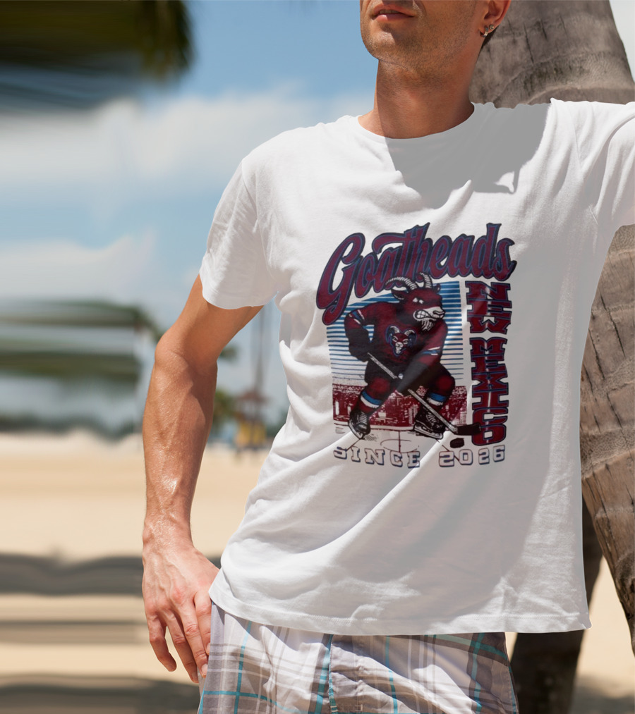 Goatheads New Mexico Hockey Since 2026 Hometown Pride Collection T-Shirt