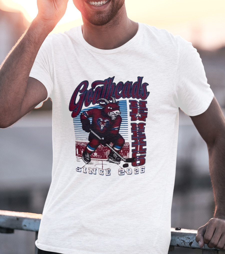 Goatheads New Mexico Hockey Since 2026 Hometown Pride Collection T-Shirt