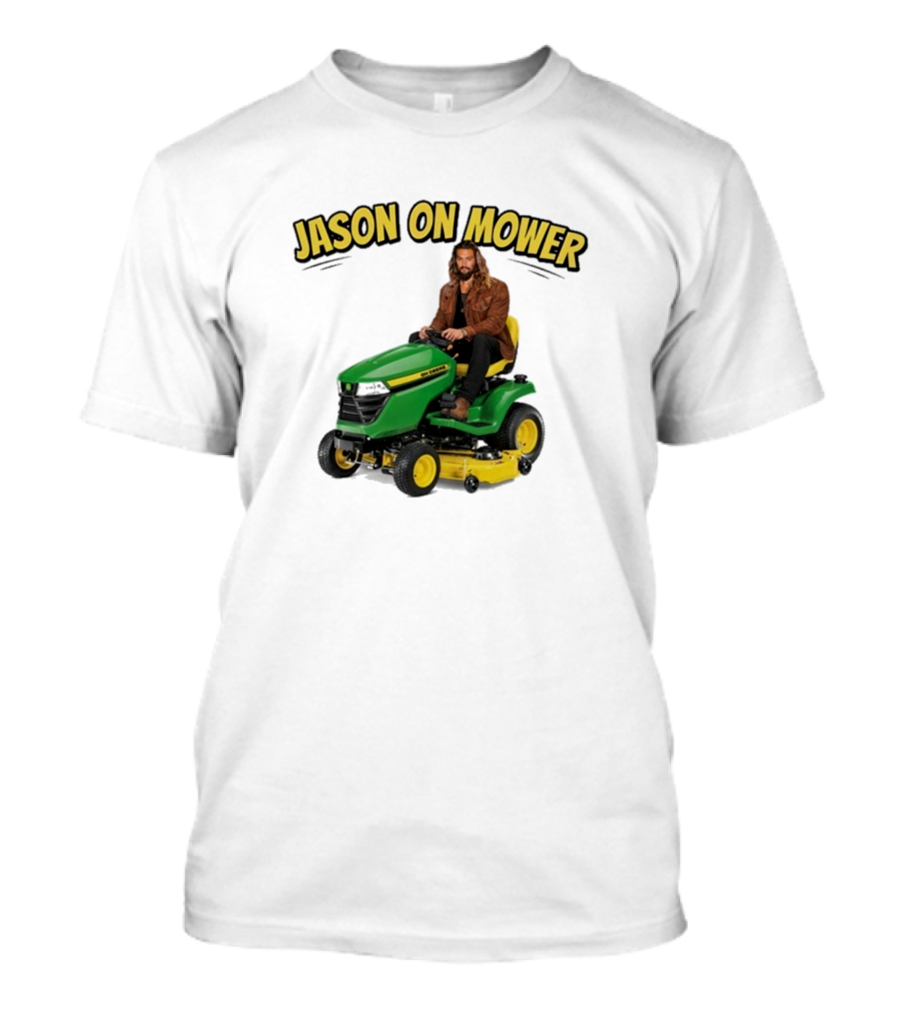Jason On Mower John Deere T-Shirt
