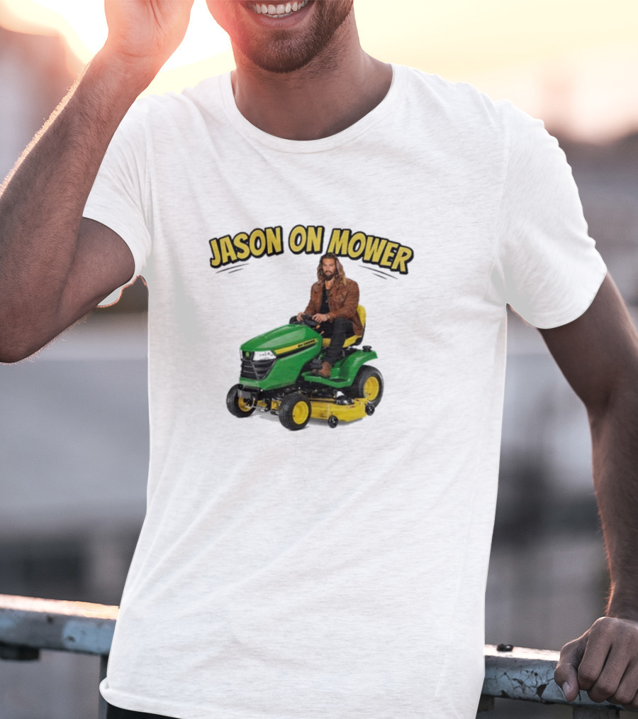 Jason On Mower John Deere T-Shirt