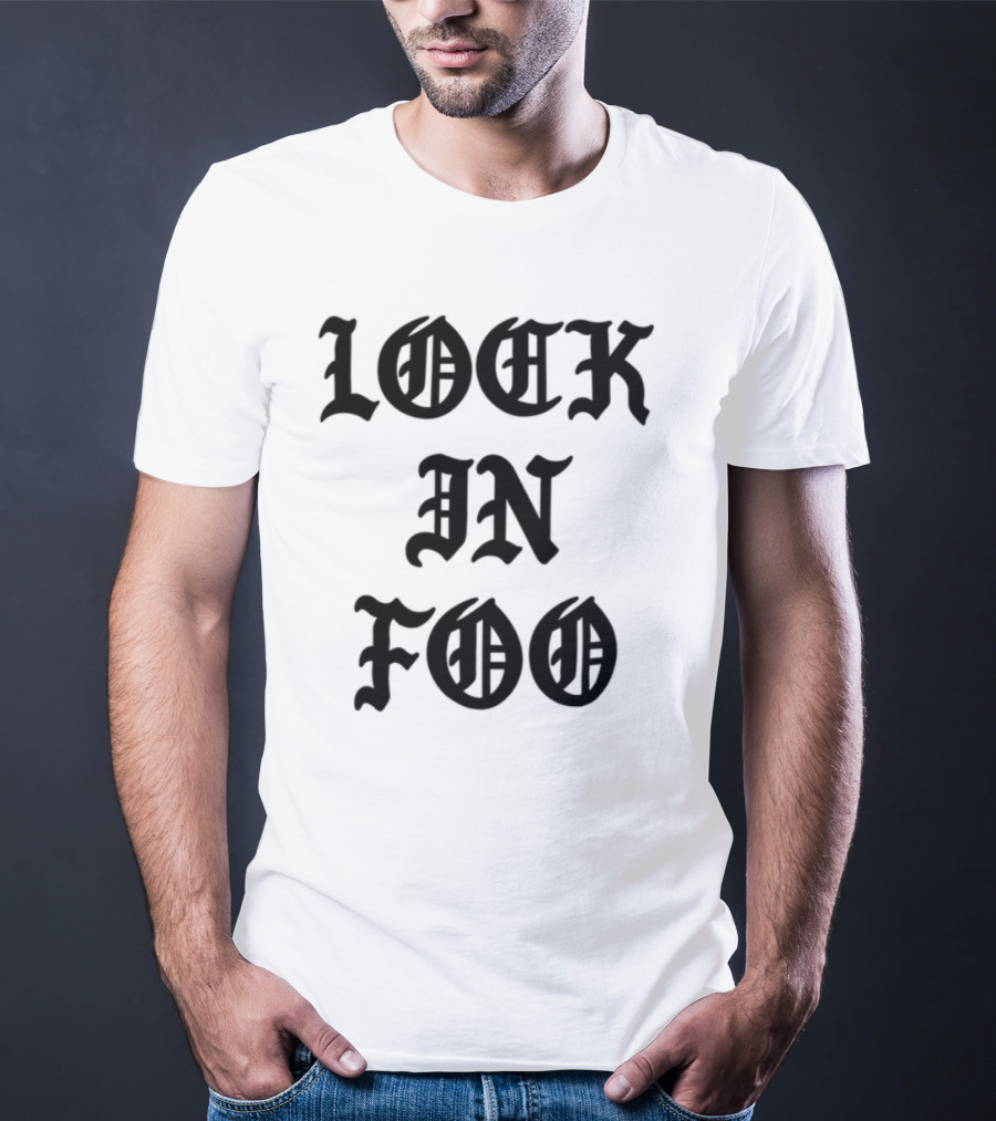 LOCK IN FOO Rock Metal Band Style T-Shirt