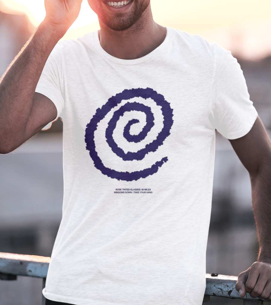 Polyvinyl Records Co Jay Som Cards On The Table Spiral Swirl Artwork T-Shirt