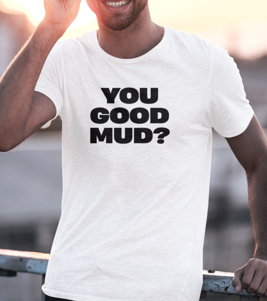 Rakai You Good Mud Indigenous Cultural Design With Turtle Motif T-Shirt