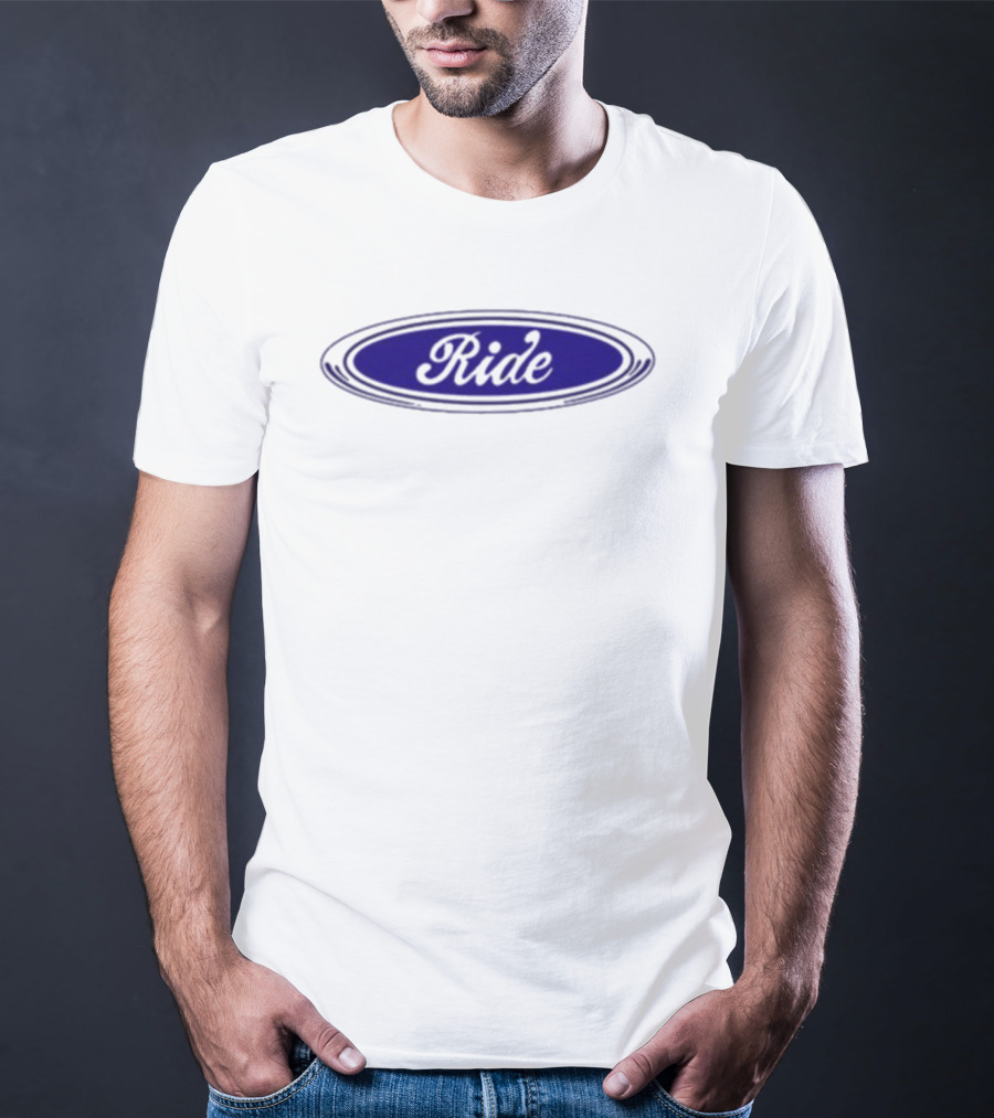 Ride Heritage Oval Vintage Style T-Shirt