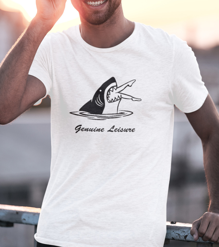 Shark Attack Genuine Leisure Vintage Aesthetic T-Shirt