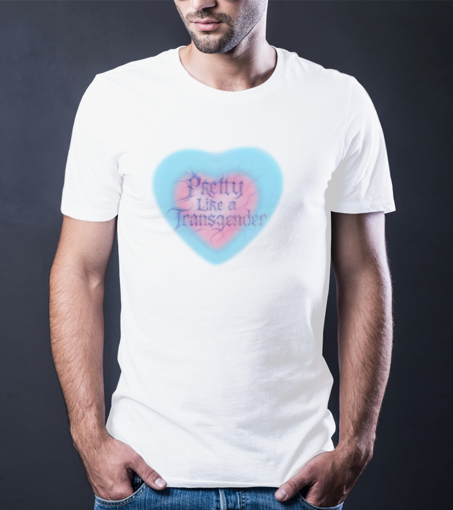 Thegirljt Jt X Mdhs Pretty Like A Transgender Pride Collection T-Shirt
