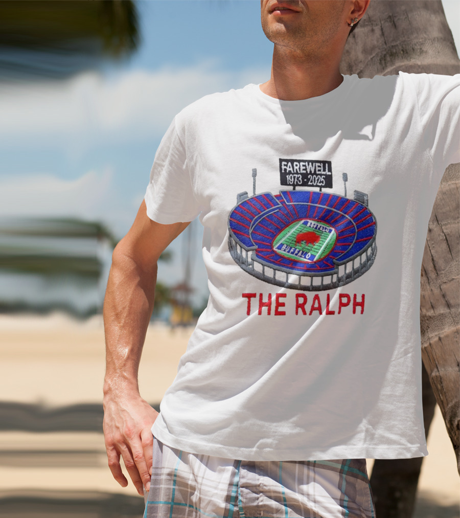 Buffalo Bills NFL Farewell 1973-2025 The Ralph Stadium T-Shirt