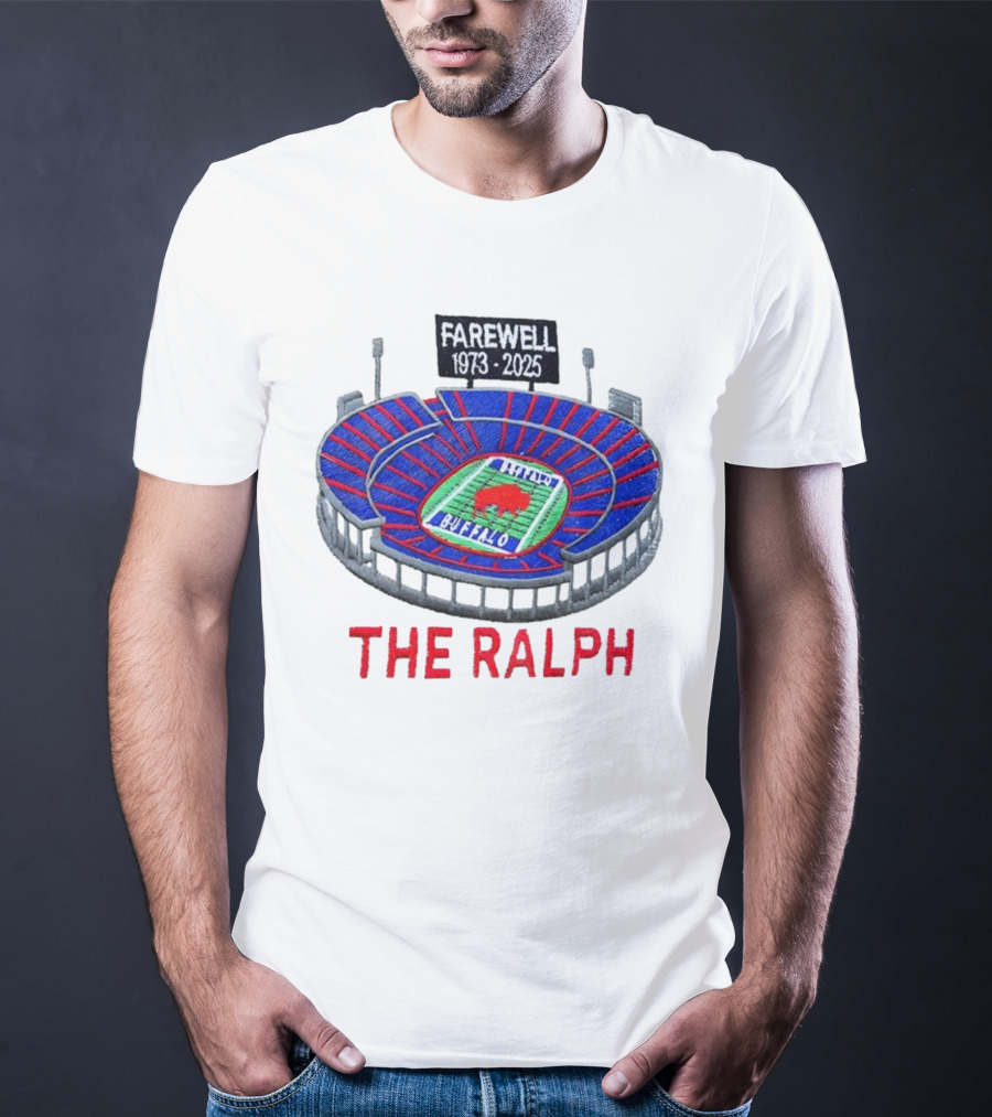 Buffalo Bills NFL Farewell 1973-2025 The Ralph Stadium T-Shirt