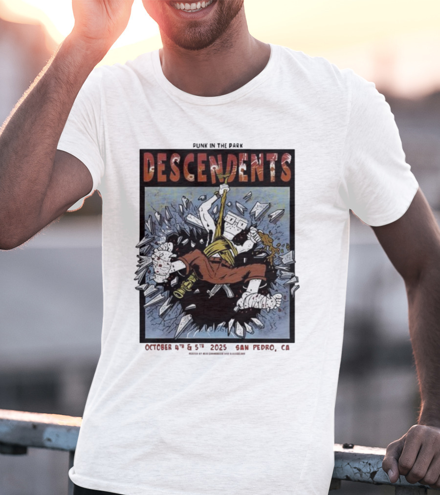 Descendents Cool To Be You Tour October 4-5 2025 San Pedro CA T-Shirt